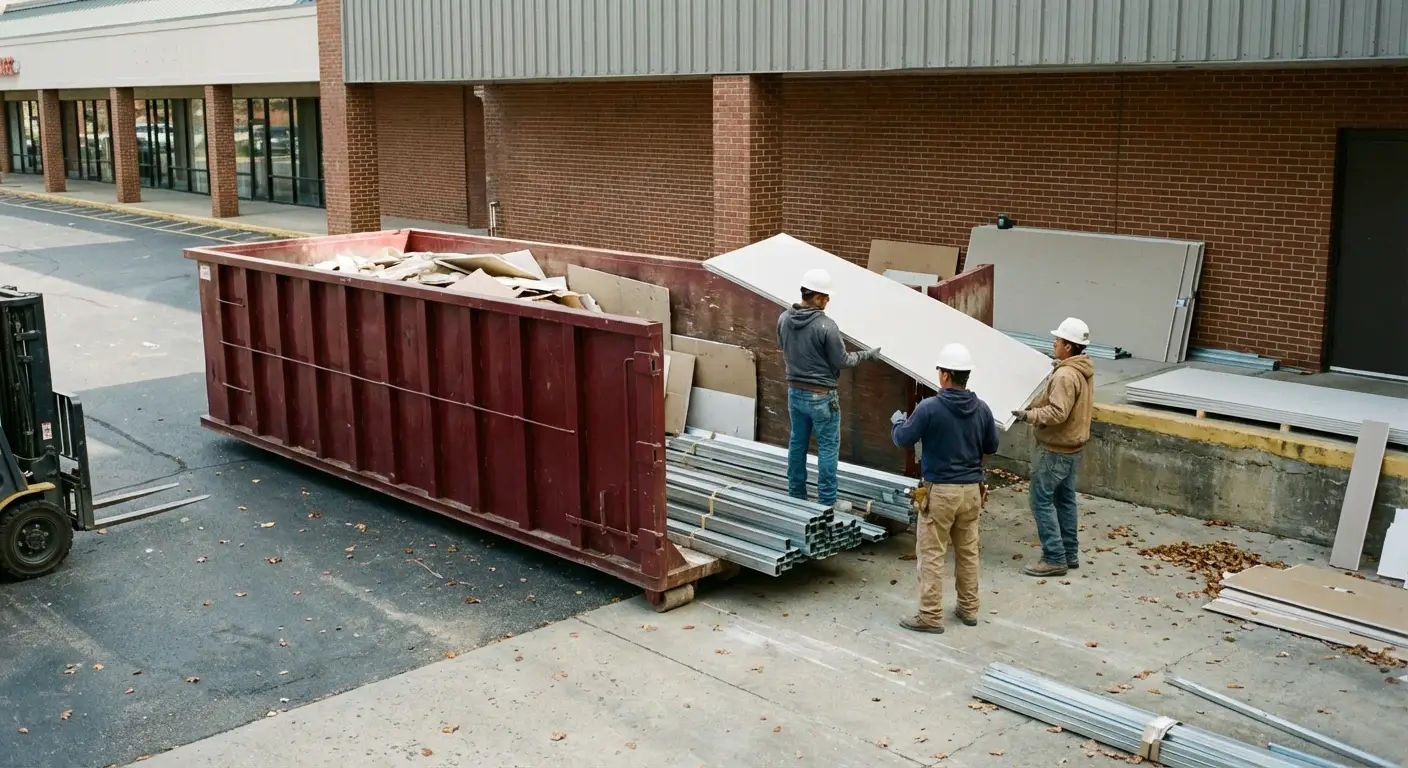Commercial Strip-Mall Demolition in Garland, TX