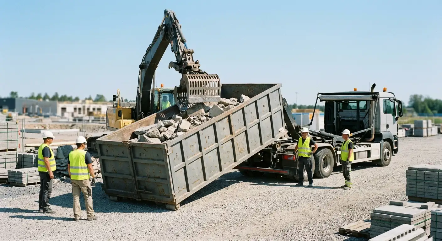 Concrete Disposal for heavy debris in Garland, TX